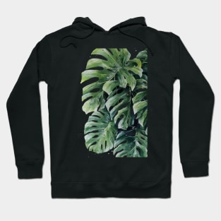 Monstera Leaves 10 Hoodie